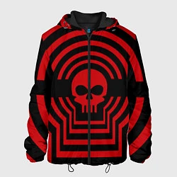 Куртка с капюшоном мужская TOP: Hypnotize, цвет: 3D-черный