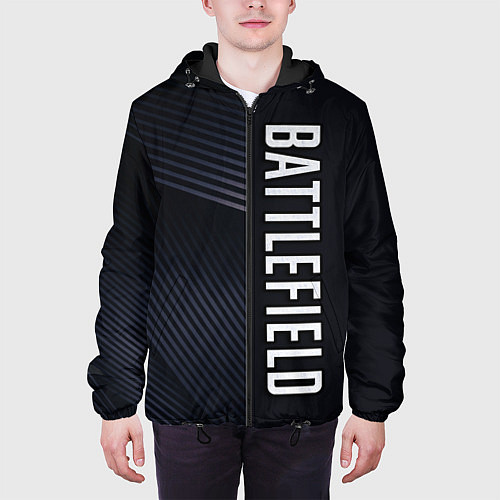 Мужская куртка BATTLEFIELD: Black Style / 3D-Черный – фото 3