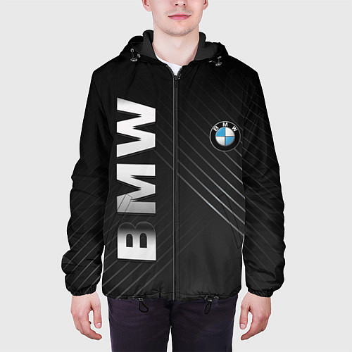 Мужская куртка BMW: Steel Line / 3D-Черный – фото 3