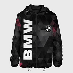 Куртка с капюшоном мужская BMW: Polygon, цвет: 3D-черный