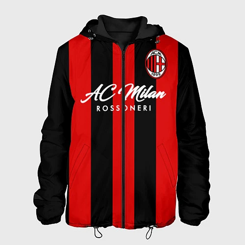 Мужская куртка AC Milan / 3D-Черный – фото 1