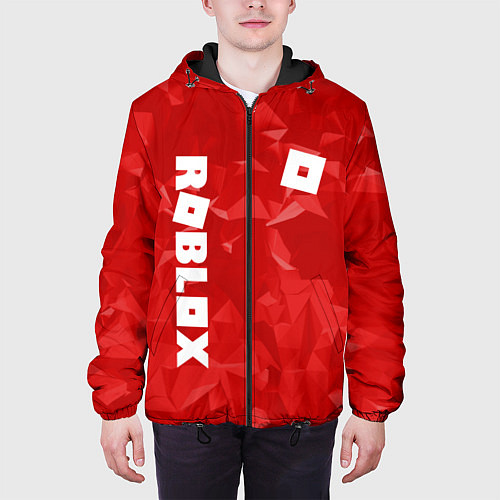 Мужская куртка ROBLOX: Red Style / 3D-Черный – фото 3