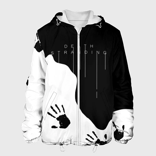 Мужская куртка DEATH STRANDING / 3D-Белый – фото 1