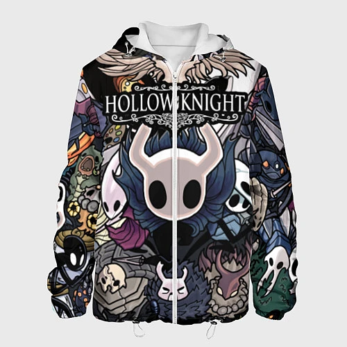 Мужская куртка Hollow Knight / 3D-Белый – фото 1