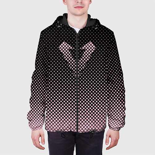 Мужская куртка Apex Legends В Горошек / 3D-Черный – фото 3