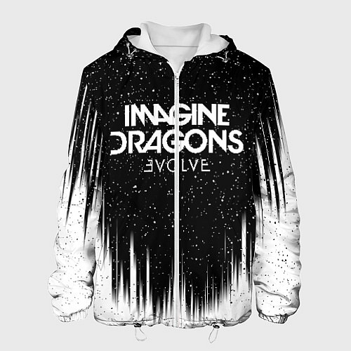 Мужская куртка IMAGINE DRAGONS / 3D-Белый – фото 1