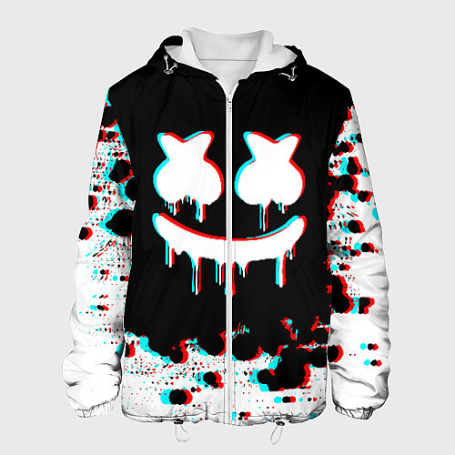 Мужская куртка MARSHMELLO GLITCH / 3D-Белый – фото 1