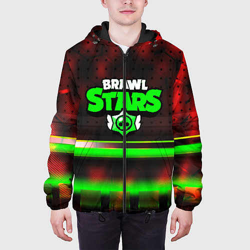 Мужская куртка BRAWL STARS / 3D-Черный – фото 3