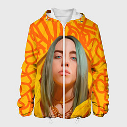 Куртка с капюшоном мужская Billie Eilish, цвет: 3D-белый