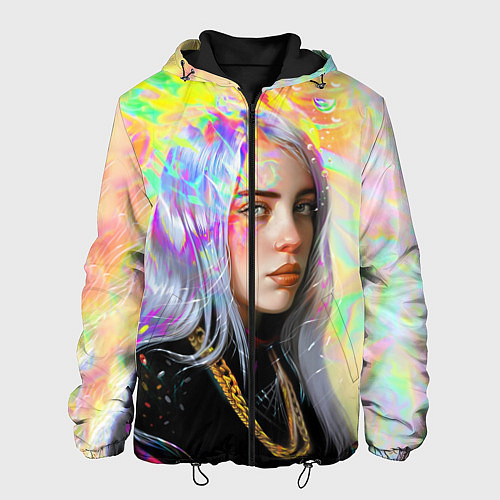 Мужская куртка Billie Eilish / 3D-Черный – фото 1