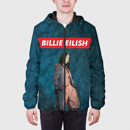 Мужская куртка BILLIE EILISH / 3D-Черный – фото 3