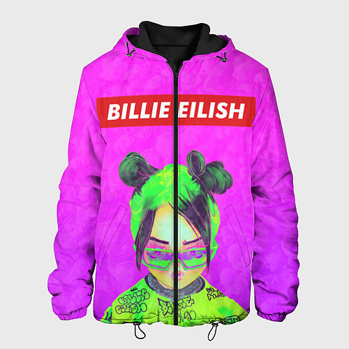 Мужская куртка Billie Eilish / 3D-Черный – фото 1