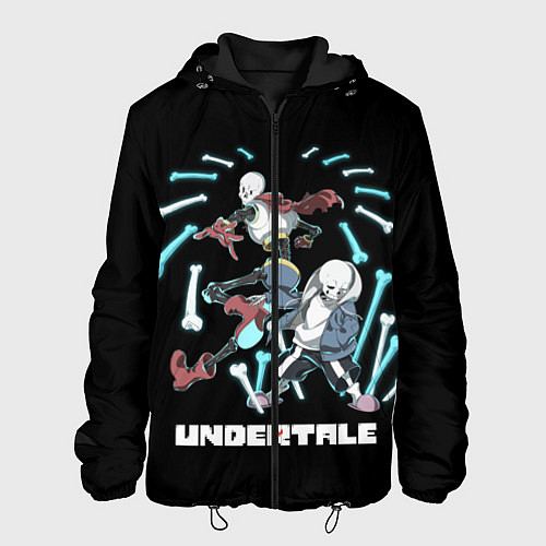 Мужская куртка UNDERTALE / 3D-Черный – фото 1