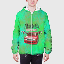 Куртка с капюшоном мужская Mafia, цвет: 3D-белый — фото 2