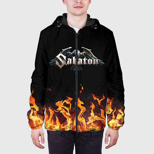 Мужская куртка Sabaton / 3D-Черный – фото 3