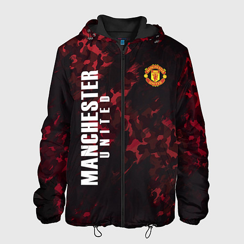 Мужская куртка Manchester United / 3D-Черный – фото 1