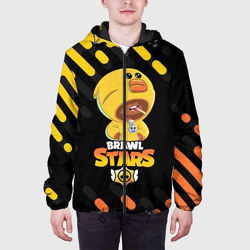 Мужская куртка BRAWL STARS SALLY LEON / 3D-Черный – фото 3
