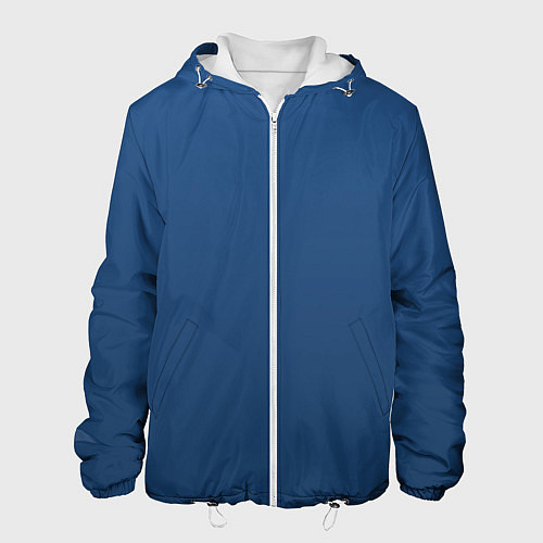 Мужская куртка 19-4052 Classic Blue / 3D-Белый – фото 1