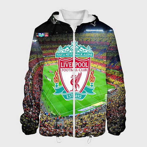 Мужская куртка FC Liverpool / 3D-Белый – фото 1