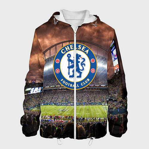 Мужская куртка FC Chelsea / 3D-Белый – фото 1