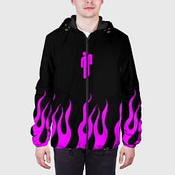 Куртка с капюшоном мужская Billie eilish, цвет: 3D-черный — фото 2