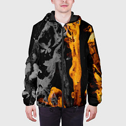 Куртка с капюшоном мужская Black Gold, цвет: 3D-черный — фото 2