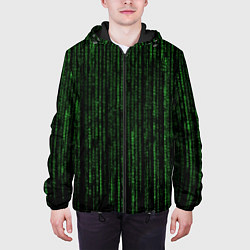 Куртка с капюшоном мужская Matrix, цвет: 3D-черный — фото 2