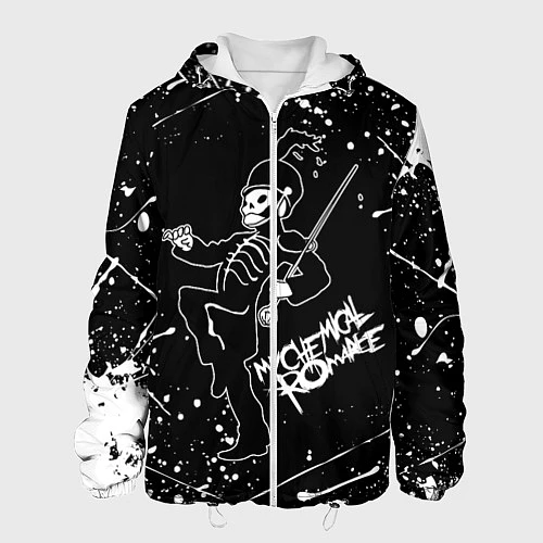 Мужская куртка My Chemical Romance / 3D-Белый – фото 1