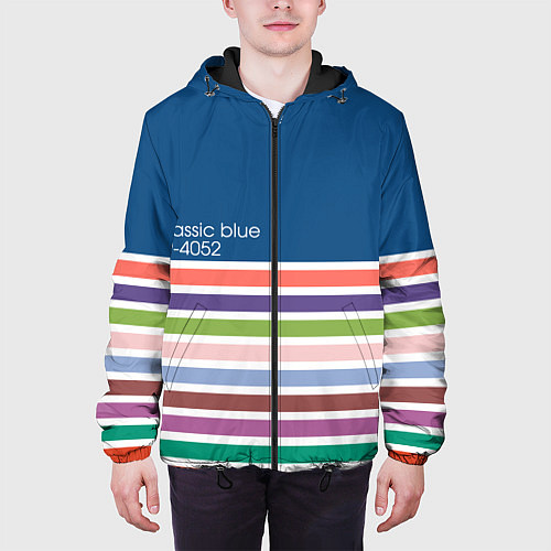Мужская куртка Pantone цвет года с 2012 по 2020 гг / 3D-Черный – фото 3