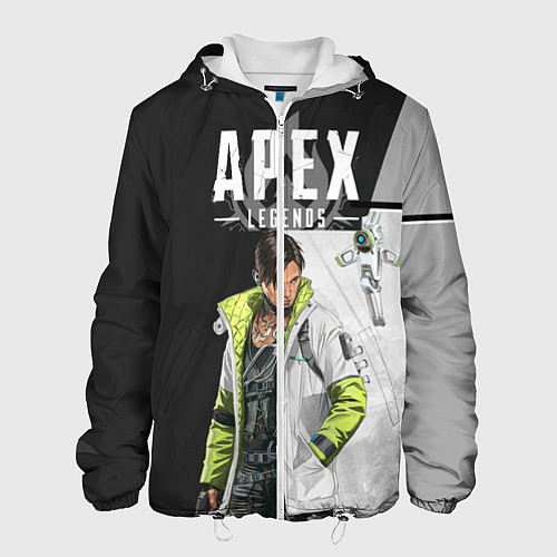 Мужская куртка Apex Legends / 3D-Белый – фото 1