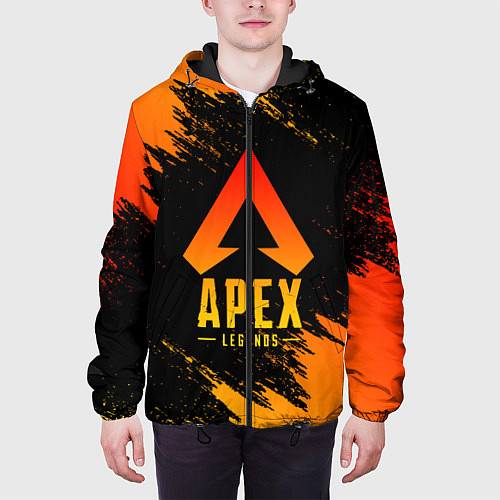 Мужская куртка APEX LEGENDS / 3D-Черный – фото 3