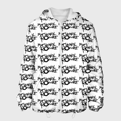 Мужская куртка My Chemical Romance / 3D-Белый – фото 1