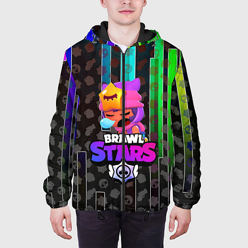 Мужская куртка BRAWL STARS SANDY / 3D-Черный – фото 3