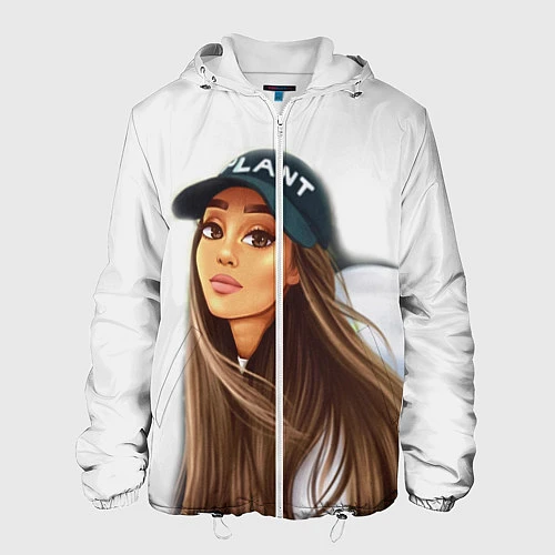 Мужская куртка Ariana Grande Ариана Гранде / 3D-Белый – фото 1