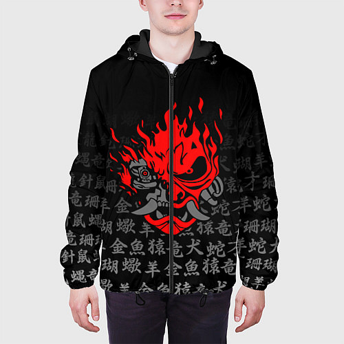 Мужская куртка CYBERPUNK 2077 KEANU REEVES / 3D-Черный – фото 3