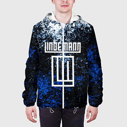 Куртка с капюшоном мужская LINDEMANN, цвет: 3D-белый — фото 2