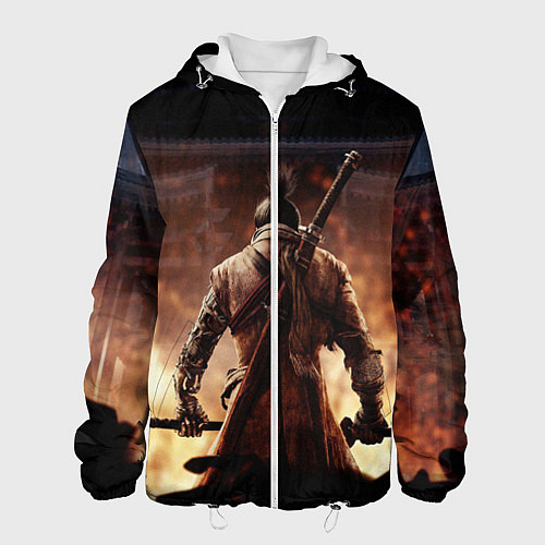 Мужская куртка Sekiro shadows die twice / 3D-Белый – фото 1