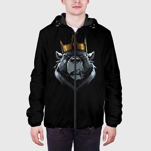 Мужская куртка King / 3D-Черный – фото 3