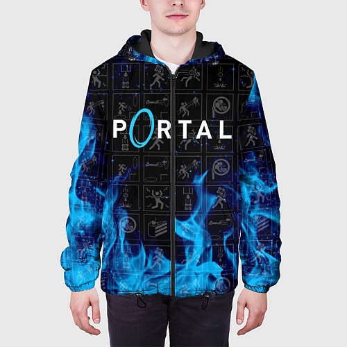 Мужская куртка PORTAL / 3D-Черный – фото 3