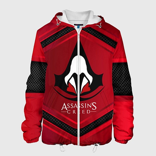 Мужская куртка Assasin's creed / 3D-Белый – фото 1