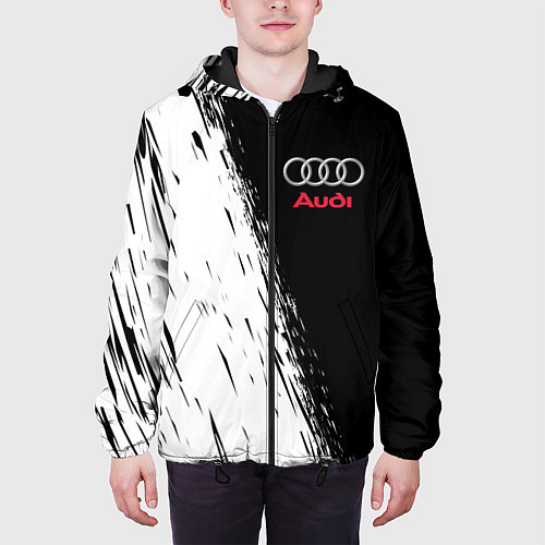 Мужская куртка AUDI / 3D-Черный – фото 3