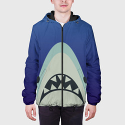 Куртка с капюшоном мужская IKEA Shark, цвет: 3D-черный — фото 2