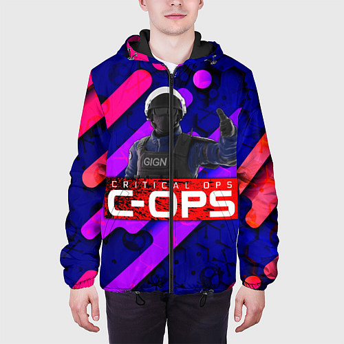 Мужская куртка C-OPS / 3D-Черный – фото 3