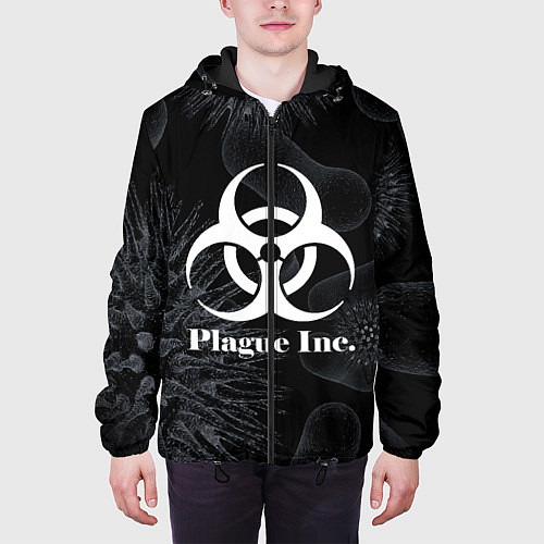 Мужская куртка PLAGUE INC / 3D-Черный – фото 3