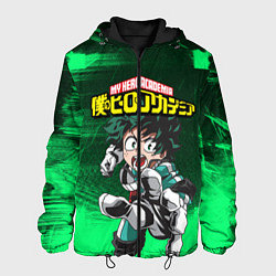 Куртка с капюшоном мужская MY HERO ACADEMIA, цвет: 3D-черный