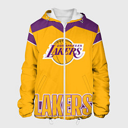 Куртка с капюшоном мужская Los Angeles Lakers, цвет: 3D-белый