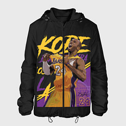 Куртка с капюшоном мужская Kobe Bryant, цвет: 3D-черный