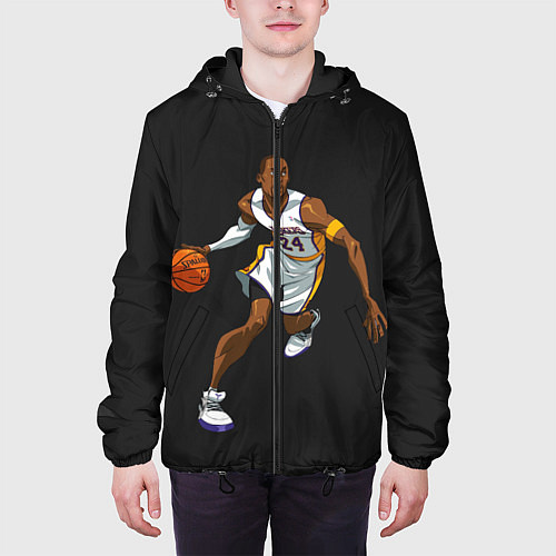 Мужская куртка Kobe Bryant / 3D-Черный – фото 3