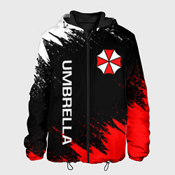 Куртка с капюшоном мужская UMBRELLA CORP, цвет: 3D-черный