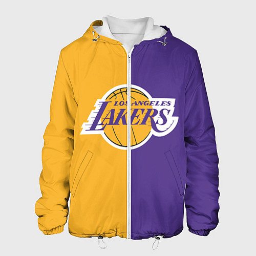 Мужская куртка LA LAKERS / 3D-Белый – фото 1